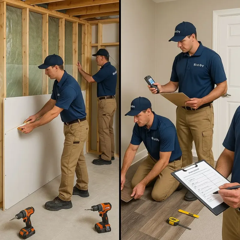 Repairs and Reconstruction process in City of Virginia Beach, VA